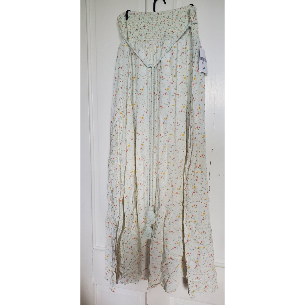 NWT Shein Long Skirt with Lining and Side Slits Size 0X/XL